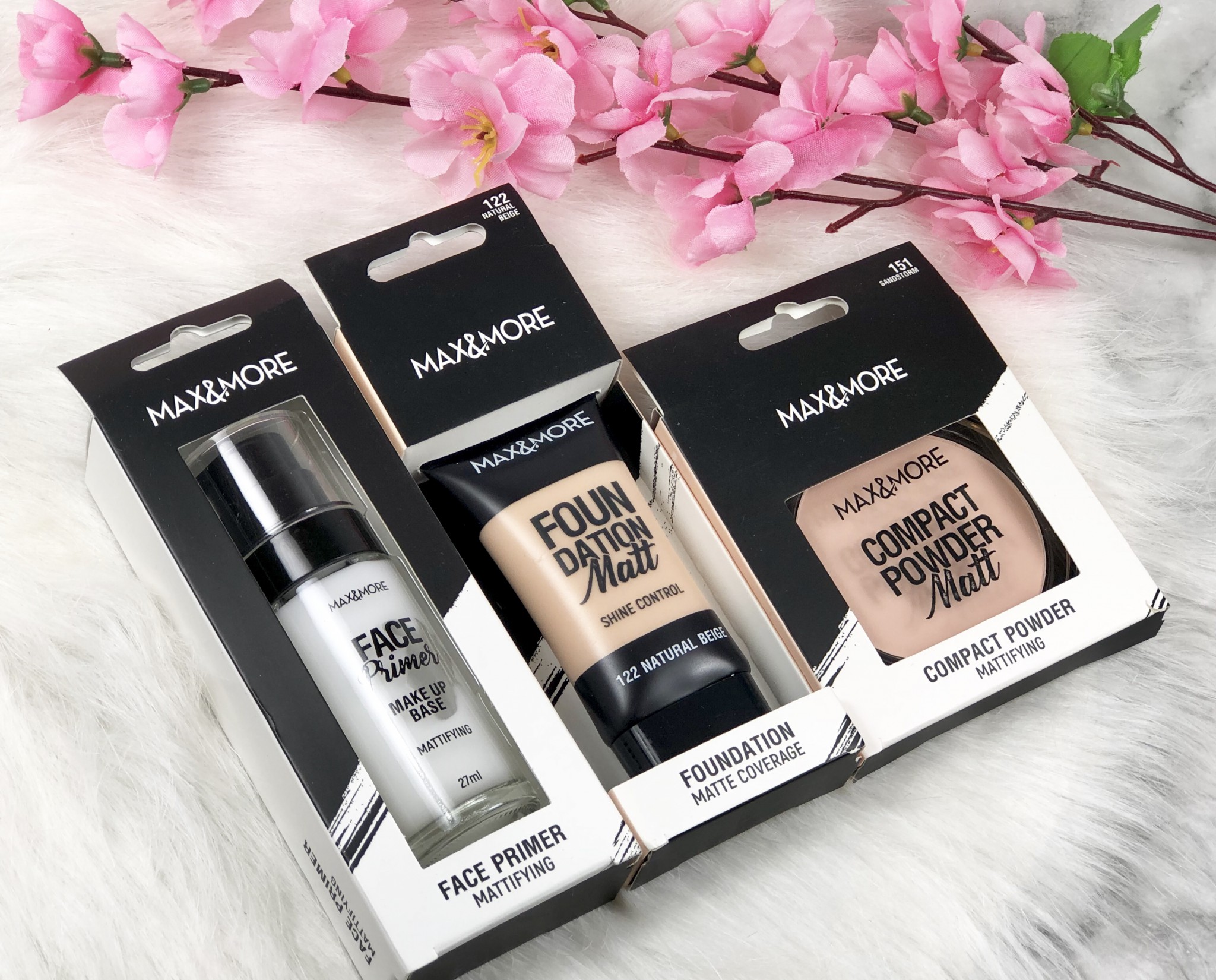 REVIEW Action ‘Max & More’ Face Primer, Foundation en Compact Powder